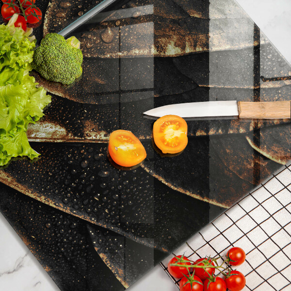 De vidrio templado Hoja de oro