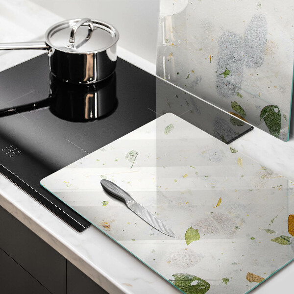 De vidrio templado Hojas cayendo