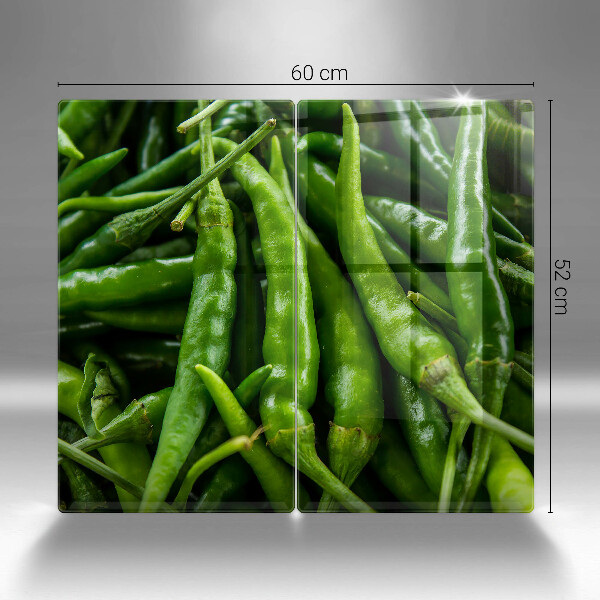 De vidrio templado Vainas de guisantes