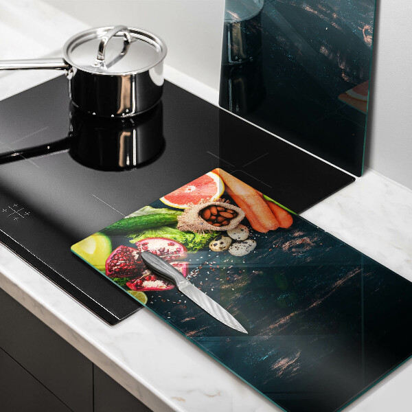 De vidrio templado Frutas y vegetales