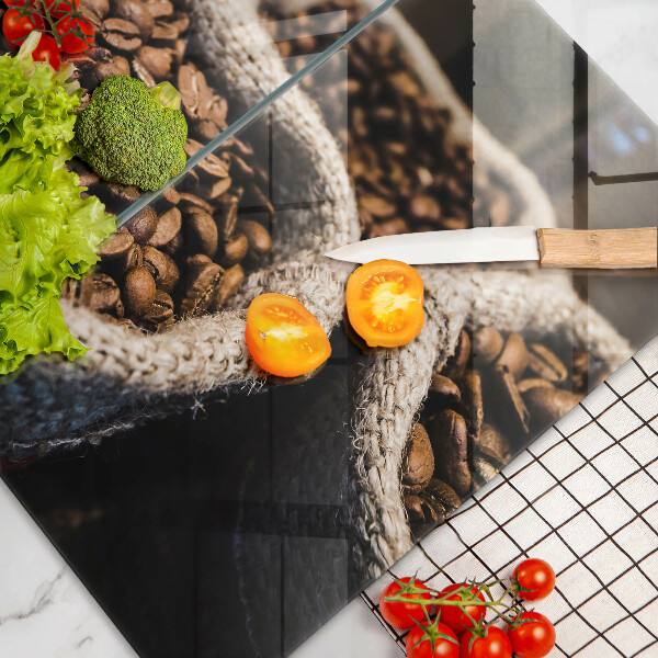 De vidrio templado Bolsas de granos de café