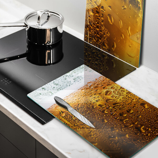 De vidrio templado Vaso de cerveza mojado