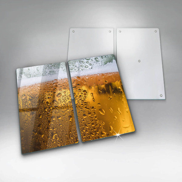 De vidrio templado Vaso de cerveza mojado