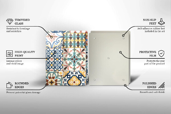 De vidrio templado Azulejos decorativos