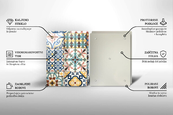 De vidrio templado Azulejos decorativos