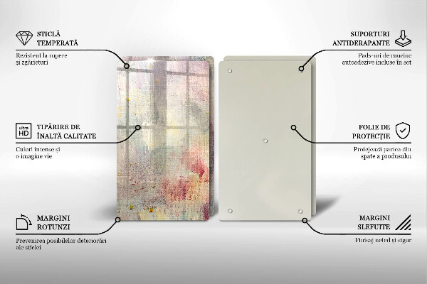 De vidrio templado Fondo de textura de pintura