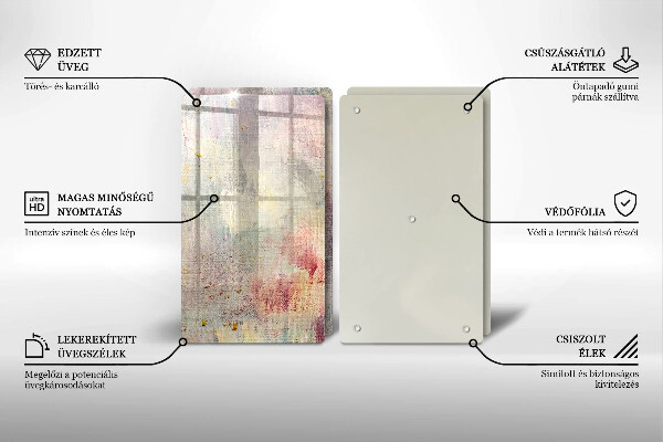 De vidrio templado Fondo de textura de pintura