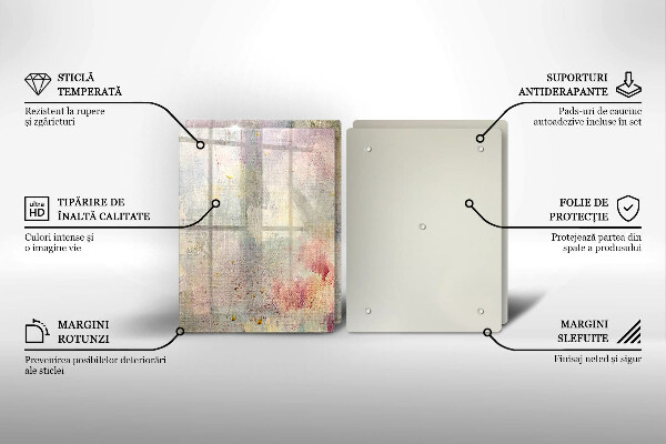 De vidrio templado Fondo de textura de pintura