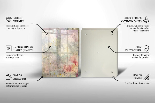 De vidrio templado Fondo de textura de pintura