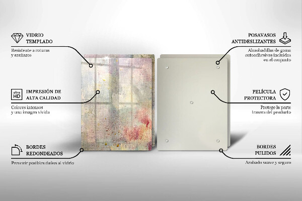 De vidrio templado Fondo de textura de pintura