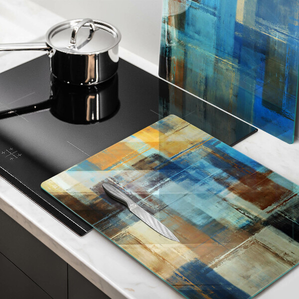 De vidrio templado Fondo pintado