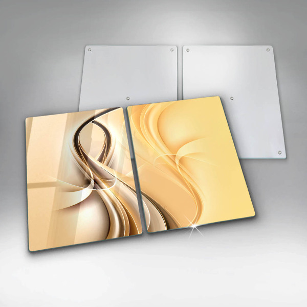 De vidrio templado Abstracción de humo