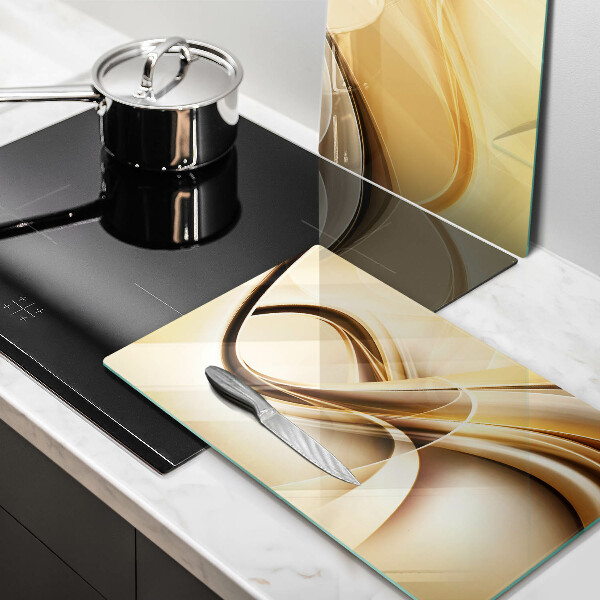 De vidrio templado Abstracción de humo