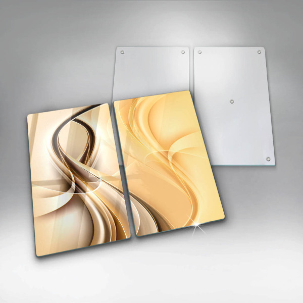 De vidrio templado Abstracción de humo