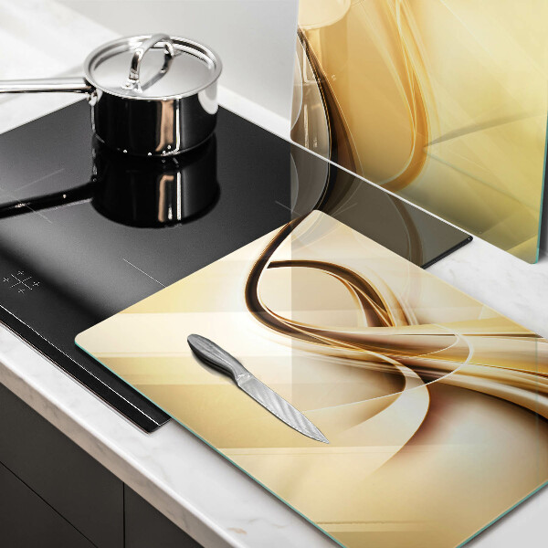 De vidrio templado Abstracción de humo