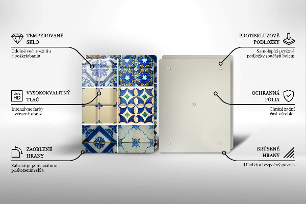 De vidrio templado Azulejos decorativos