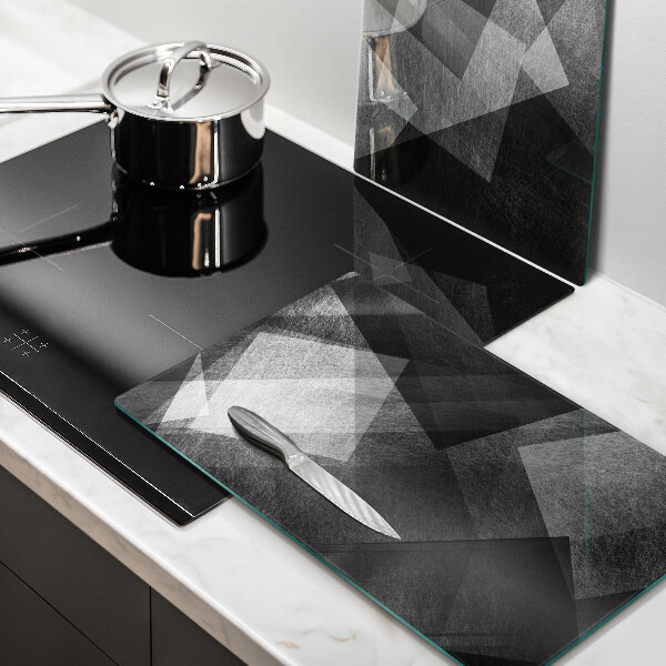 De vidrio templado Abstracción geométrica