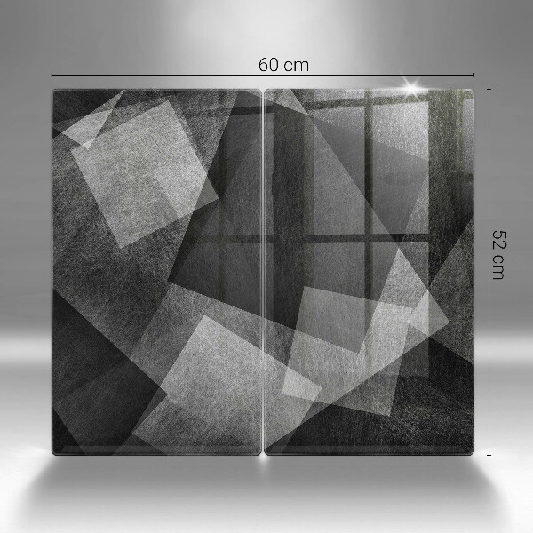 De vidrio templado Abstracción geométrica