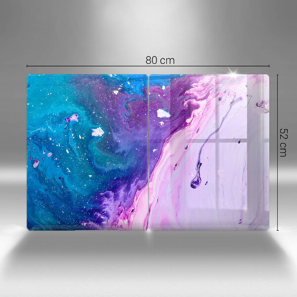 De vidrio templado Tintas de abstracción