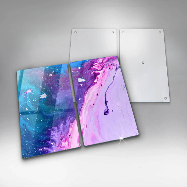 De vidrio templado Tintas de abstracción