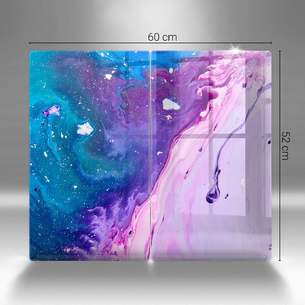 De vidrio templado Tintas de abstracción