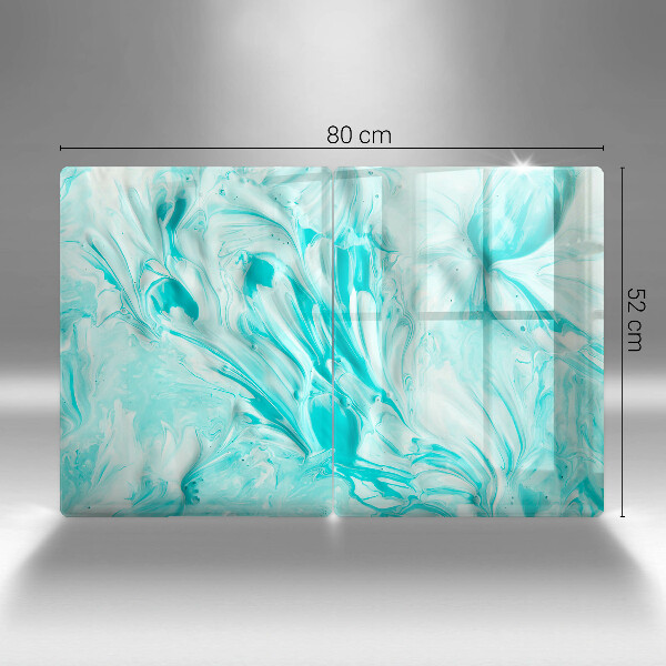 De vidrio templado Pinturas de abstraccion