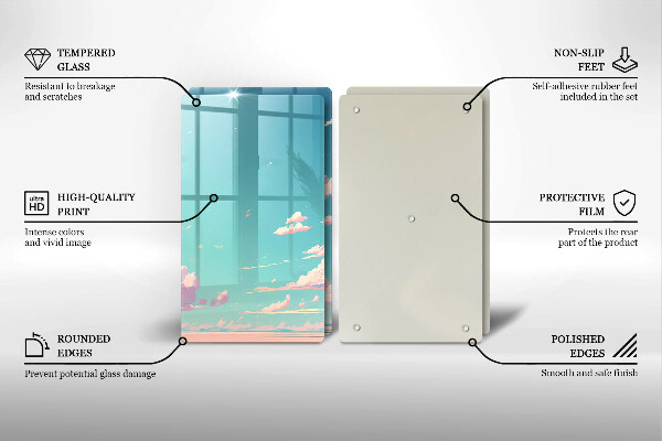 De vidrio templado El cielo de cuento de hadas