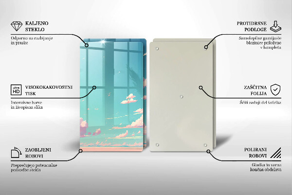 De vidrio templado El cielo de cuento de hadas