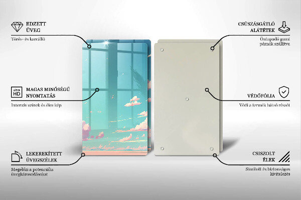 De vidrio templado El cielo de cuento de hadas