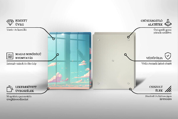 De vidrio templado El cielo de cuento de hadas