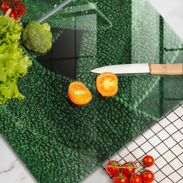 De vidrio templado Las hojas de la planta