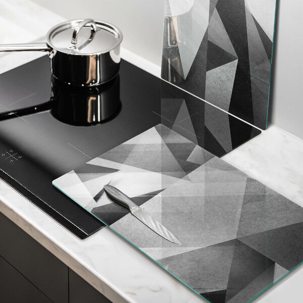 De vidrio templado Abstracción nítida concreta