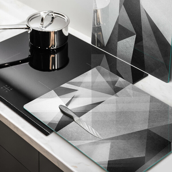 De vidrio templado Abstracción nítida concreta