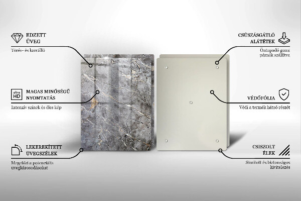 De vidrio templado Textura de piedra