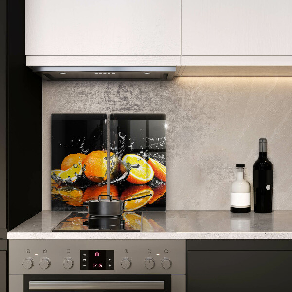 De vidrio templado Fruta jugosa de naranja