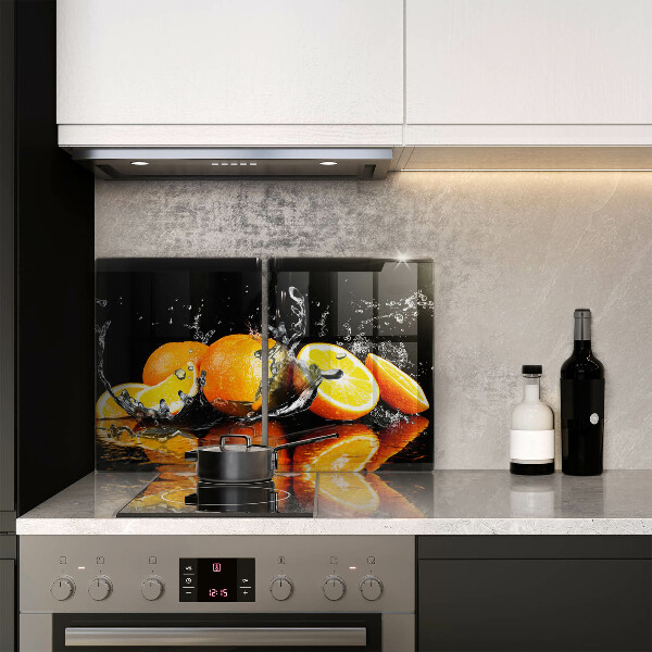 De vidrio templado Fruta jugosa de naranja