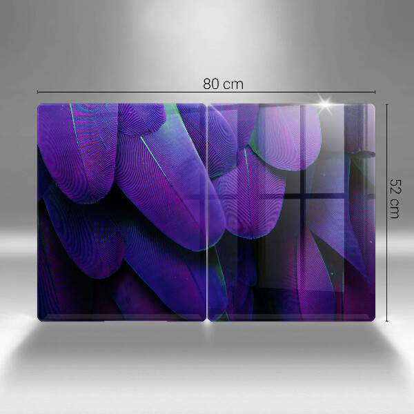 De vidrio templado Plumas de neón