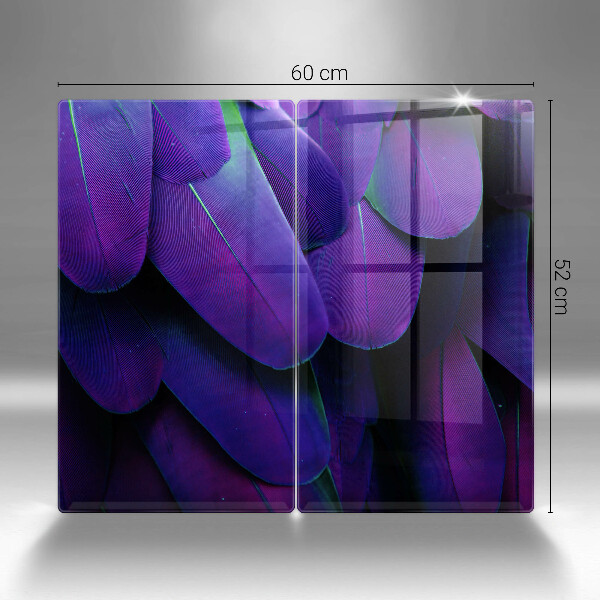 De vidrio templado Plumas de neón