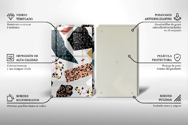 De vidrio templado Gres