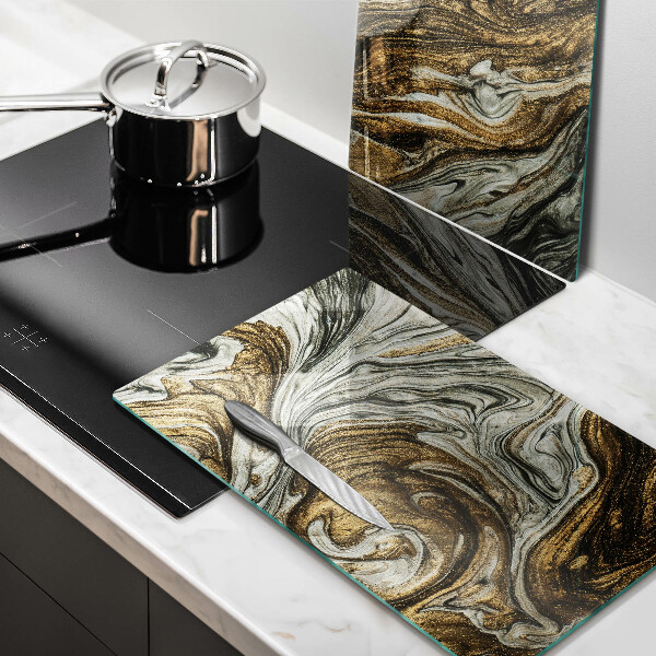 De vidrio templado Rica abstracción