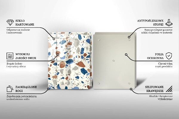 De vidrio templado Gres decorativo