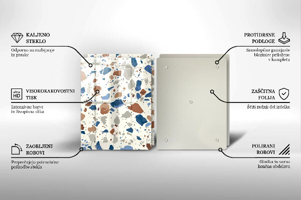 De vidrio templado Gres decorativo