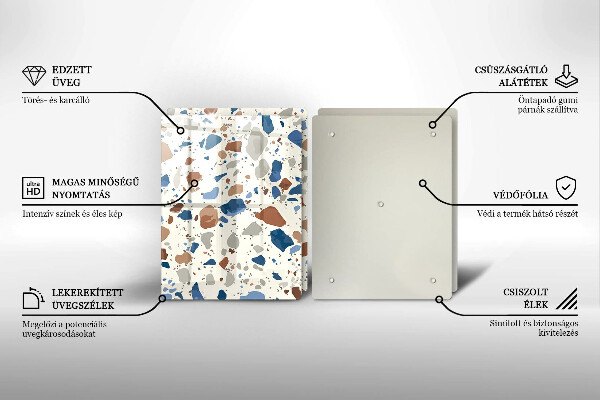 De vidrio templado Gres decorativo