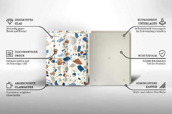 De vidrio templado Gres decorativo