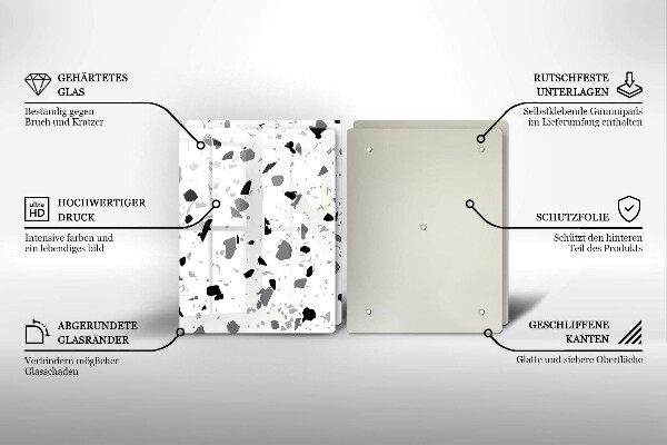 De vidrio templado Gres decorativo