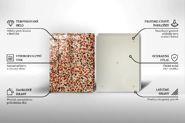 De vidrio templado Gres fino