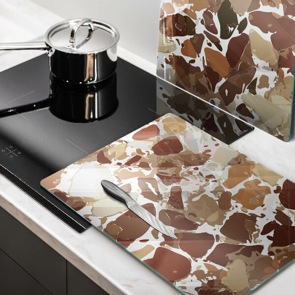 De vidrio templado Manchas decorativas de piedra