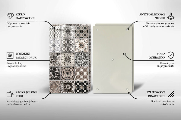 De vidrio templado Azulejos decorativos