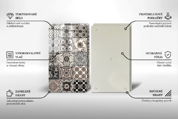 De vidrio templado Azulejos decorativos