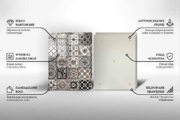 De vidrio templado Azulejos decorativos